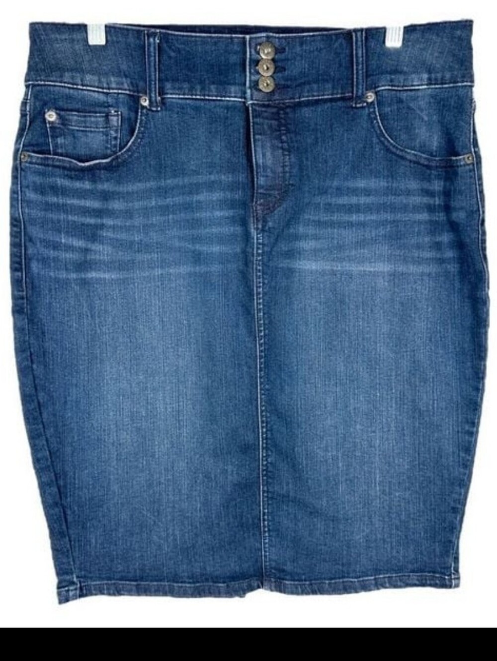 torrid Blue Denim Pencil Skirt Size 16